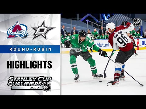 NHL Highlights | Avalanche @ Stars, Round Robin - Aug. 5, 2020