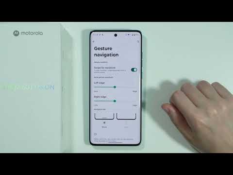 Motorola Edge 60 Fusion: How to Adjust Gesture Sensitivity