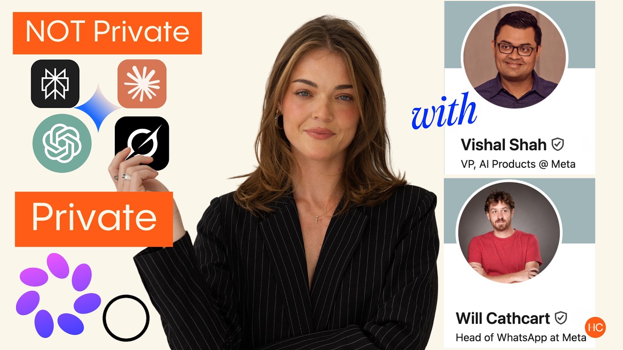 Can AI Chats Be Truly Private? Meta's WhatsApp Head & AI VP Explain Incognito Chat