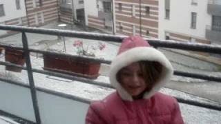 preview picture of video 'First Snow (Premiere Neige) Arras, FRANCE'