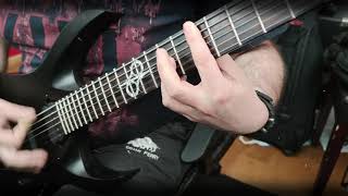 Video thumbnail for That Beautiful Disgusting Tone Cover with Bass & Drum / Solar A2.6 / Ibanez SR305E by Wood For Solidarity