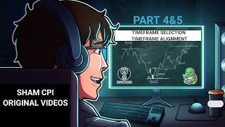 SHAM CPI ORIGINAL VIDEOS PART 4&5 TIMEFRAME SELECTION & TIMEFRAME ALIGNMENT PAID COURSE FREE 🆓