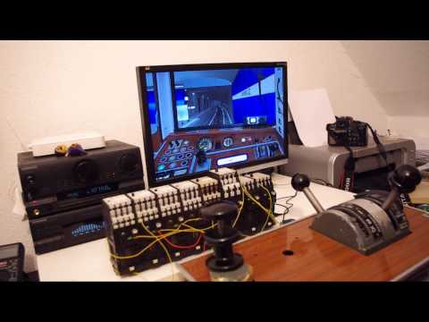 BVE U-bahnsimulator mit A3L71-Fahrpult Fahrpult