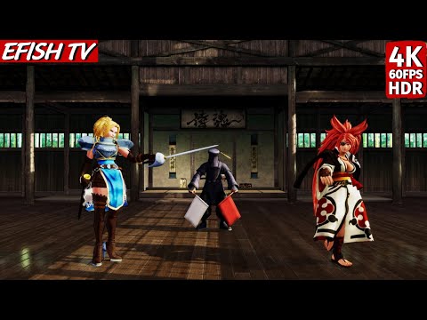 French is back! Charlotte vs Baiken (Hardest AI) - Samurai Shodown | PS5 4K 60FPS