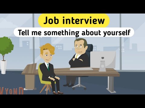 Job interview in English | Job interview questions and answers | Learn English | Sunshine English