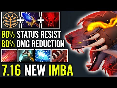 80% Status Resistance - 7.16 too Cancer Dota 2 Ursa IS BACK by Ace.Secret