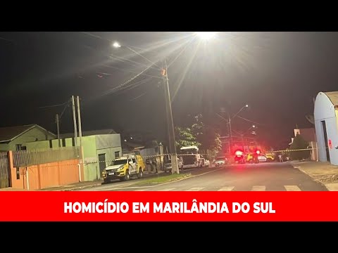HOMEM É EXECUTADO A TIROS DENTRO DE RESIDÊNCIA EM MARILÂNDIA DO SUL