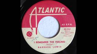 Barbara Lewis - I Remember The Feeling - Atlantic