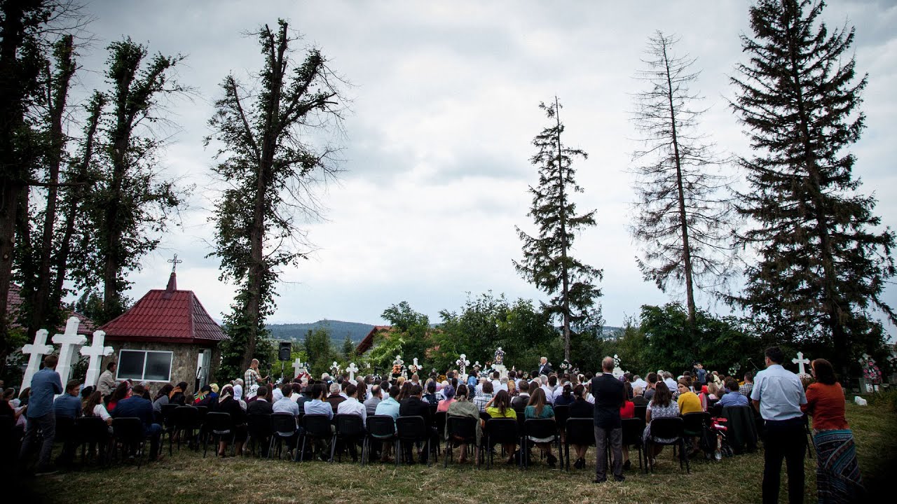Adunare comemorare fratele Arcadie Nistor (10 ani), Burla (SV), 7 August 2016