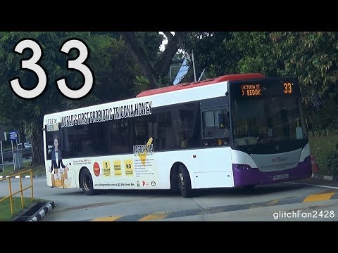 [SBST] ZF Ecomat Sound - SBS5006C on Service 33 - Scania K230UB Euro V Gemilang