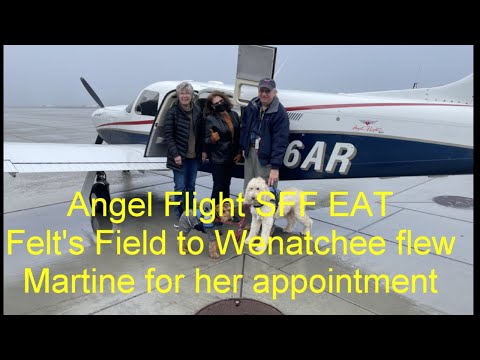 1st Angel Flight mission of the year