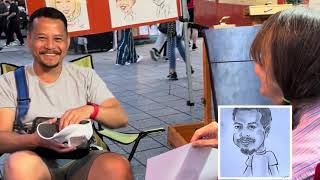I've Tried the Caricature Drawing in Old Port of Montreal!