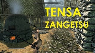 Skyrim Special Edition Mod Review Tensa Zangetsu