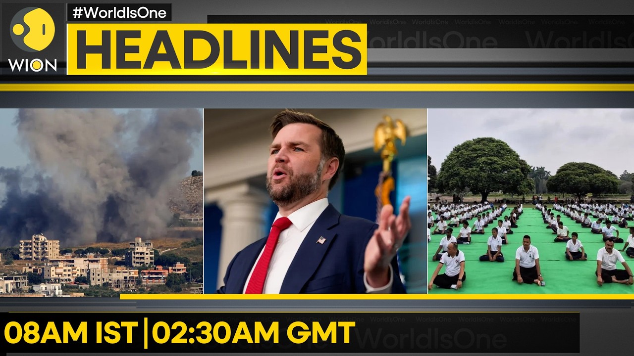 Israeli Army Told to Ceasefire in Lebanon | Vance Heads to Switzerland for Iran Talks |WION Headline