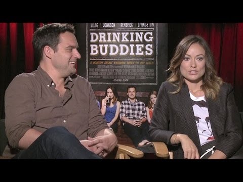 Olivia Wilde and Jake Johnson Exclusive: Drinking Buddies Interview
