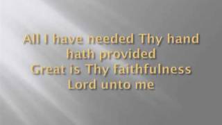 Great Is Thy Faithfulness - Chris Rice