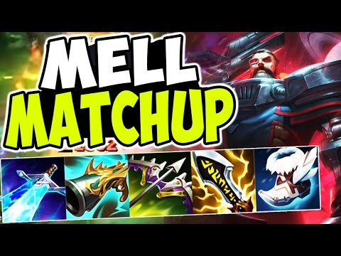 SOLARBACCA Gangplank Vs Mel Mid - EUW Master/Gandmaster - Patch 25.23