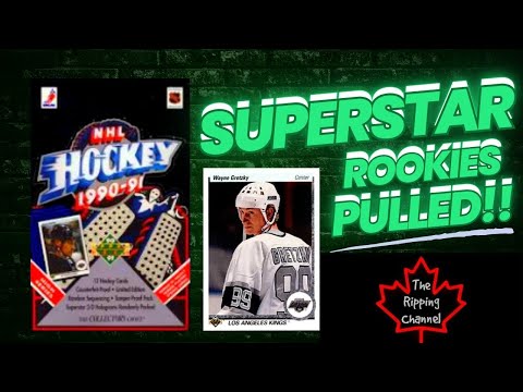 TOP Superstar Rookies & Holograms Pulled!! 1990/91 Upper Deck Hockey + Billy Breaks NHL Pack!