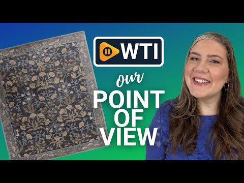 Old Hand Made Floral Blue Tulip Traditional Style Oriental Woolen Area Rugs (8'x10') - WTI product video review