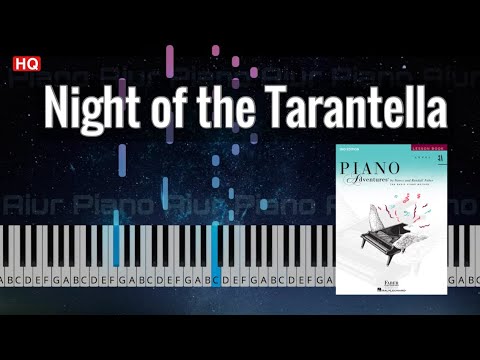 Night of the Tarantella | Piano Adventures 3A Lesson Book