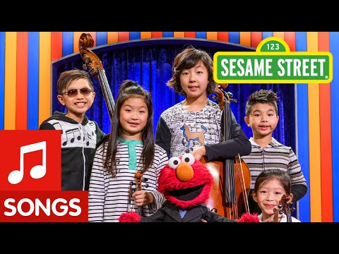 Sesame Street Songs Medley feat. Joyous String Ensemble | The Not-Too-Late Show with Elmo