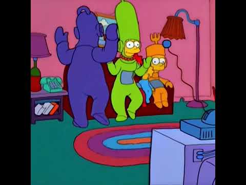 teletubbies #thesimpsons #shorts #funny