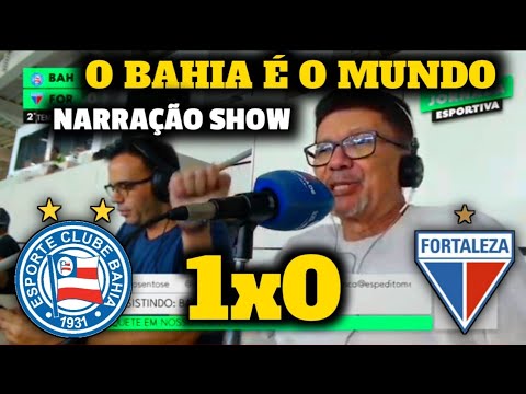 NARRAÇÃO E REAÇÕES SHOW DO TRIUNFO DO ESQUADRÃO - BAHIA 1X0 FORTALEZA [ BRASILEIRÃO SÉRIE A 2024 ]