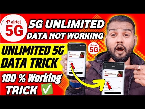⚡ Airtel 5G Unlimited Data Not Working? Fixed in 2 Minutes! (2025 New Trick)✅
