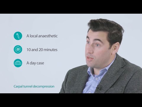 Carpal tunnel decompression surgery: Procedure, benefits, risks and recovery
