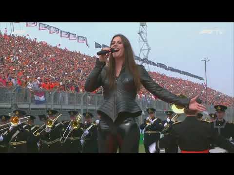 Dutch Grand Prix 2022 Wilhelmus by Floor Jansen