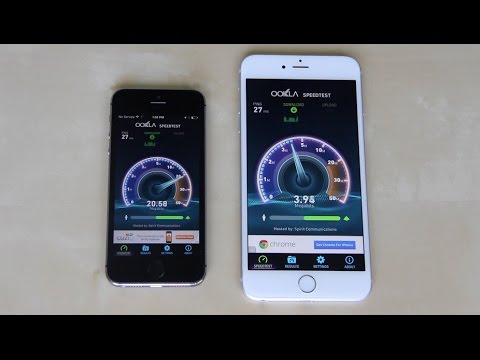 iPhone 6 Plus vs. iPhone 5S - Speed Test