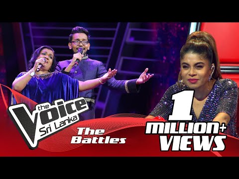 The Battles : Harith Wijeratne V Ganga Abeynayake  | Sandak Nagi (සඳක් නැගී) | The Voice Sri Lanka