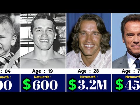 Arnold Schwarzenegger Networth Evolution From 1947 To 2024 🤯