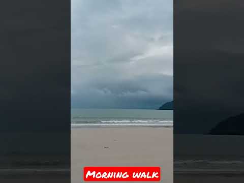 Morning Walk at Pantai Cenang #shorts #pantaicenang #beach #beaches #island
