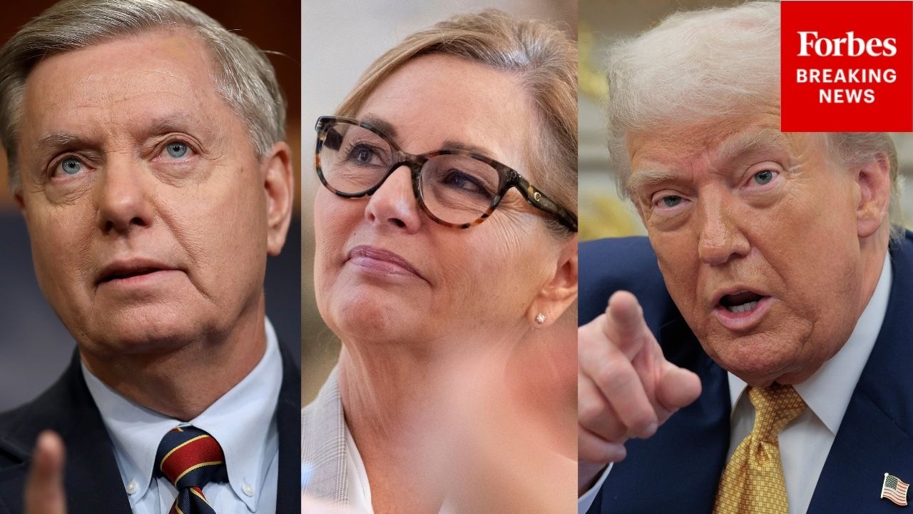 Trump praises South Carolina GOP Senate candidate's 'good genetics' during Oval Office press conference