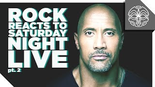 The Rock Reacts to his Favorite Sketches from Saturday Night Live: PART 2