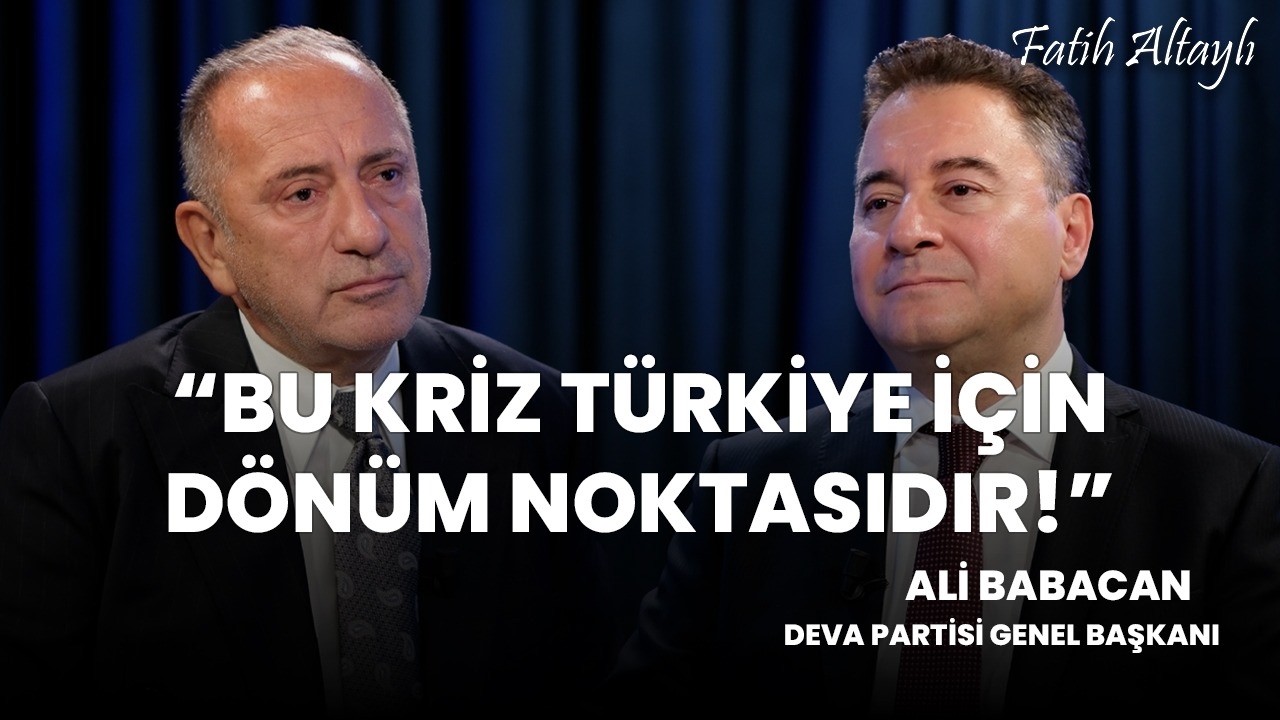 Fon mağduriyeti giderilebilir mi? / DEVA Partisi Genel Başkanı Ali Babacan & Fatih Altaylı