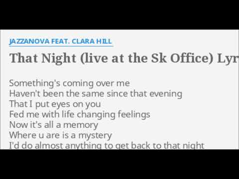 Jazzanova Ft Vikter Duplaix- That night