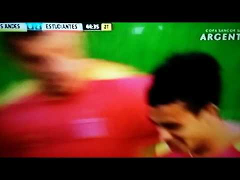 Gol Lucas Rodríguez - Los Andes - Estudiantes Lp - C.Argentina 13/8/2016