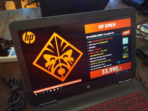 HP OMEN 15 สเปกใหม่อย่างชิปประมวลผลรุ่นล่าสุด Intel Core i7-7700HQ และ GeForce GTX1050