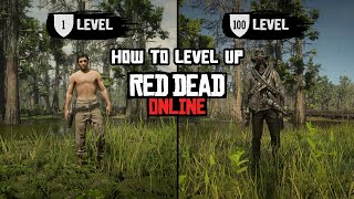 How to LEVEL UP Fast in Red Dead Online / How To Rank Up FAST In Red Dead Online / Very EASY Rank UP