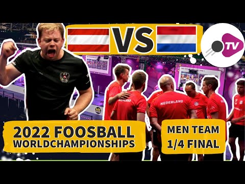Foosball World Championship - 1/4 Final MEN - Austria vs Netherlands