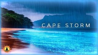 Cozy Cape Storm 🌧️ Guided Sleep Meditation | Rain Sounds & Deep Relaxation Music (Fall Asleep Fast)
