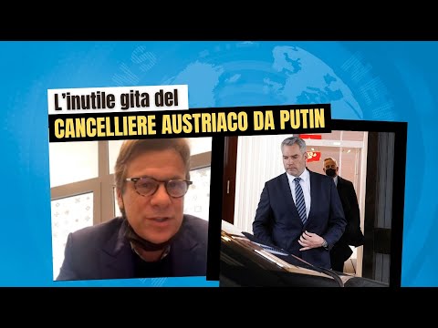 Zuppa di Porro 12 apr 2022 - L’inutile gita del cancelliere austriaco da Putin