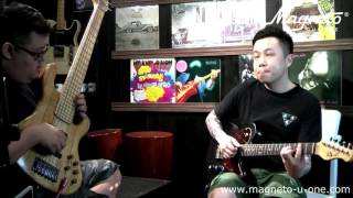 Video thumbnail for Magneto T-Wave Sen played by Caijian by MAGNETOGUITARS