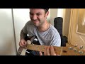 Jean-Luc Ponty "Bamako" guitar cover by Jim Cobb