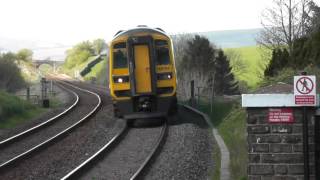 preview picture of video 'Trains at Horton-in-Ribblesdale Railway Station'