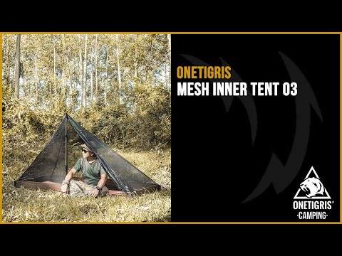 OneTigris 1-Person Ultralight Outdoor Camping Shelter | Mesh Inner Tent 03