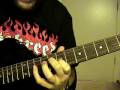 How to Play Divine Intervention by Slayer Guitar ...