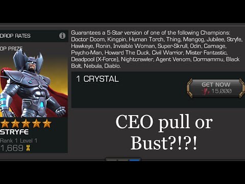 4x 5 Star Featured and 6 Star Bonus Crystal Opening | Marvel Contest of Champions